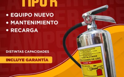 Extintores tipo K